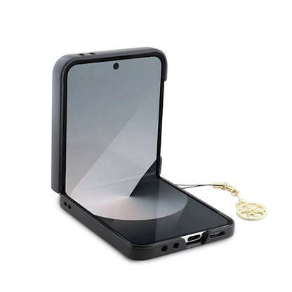 Hoes voor Samsung Galaxy Z Flip7 FE F761 / Z Flip6 F741, Guess, 4G Charm, Bruin