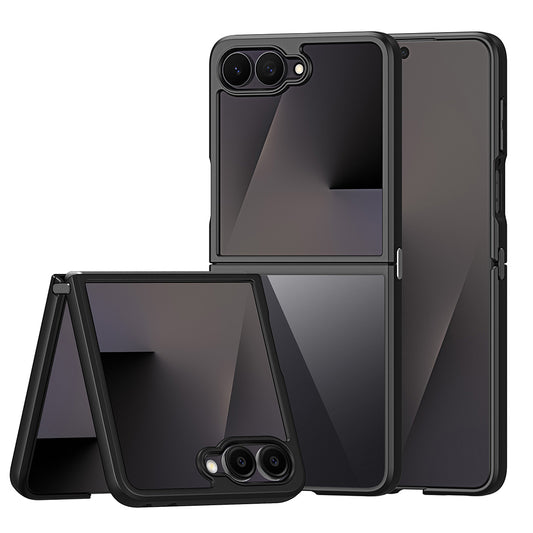 Hoes voor Samsung Galaxy Z Flip8 F776, DUX DUCIS, Aimo, Zwart