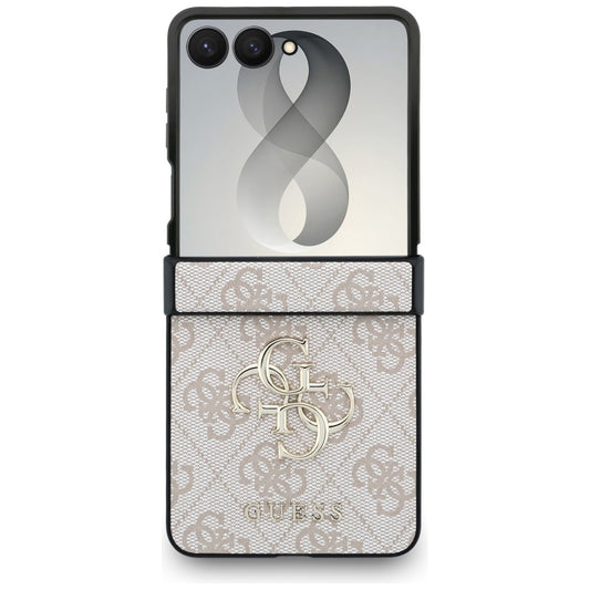 Hoes voor Samsung Galaxy Z Flip8 F776, Guess, 4G Big Logo, Roze