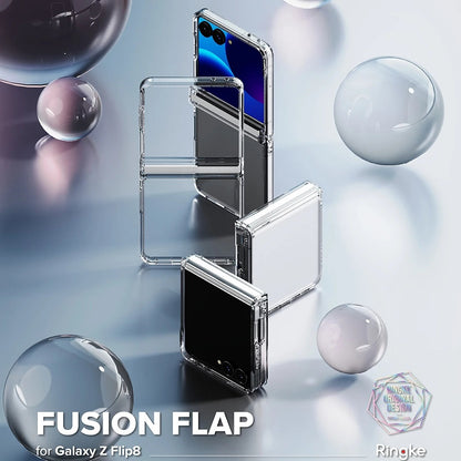 Hoes voor Samsung Galaxy Z Flip8 F776, Ringke, Fusion Flap, Transparant