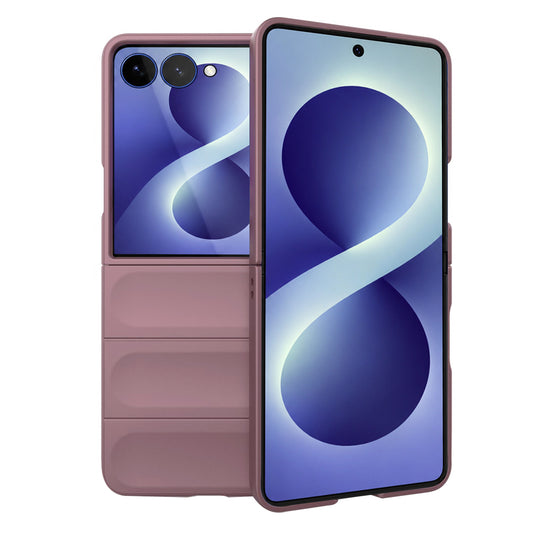 Hoesje voor Samsung Galaxy Z Flip8 F776, Techsuit, Magic Shield, Paars