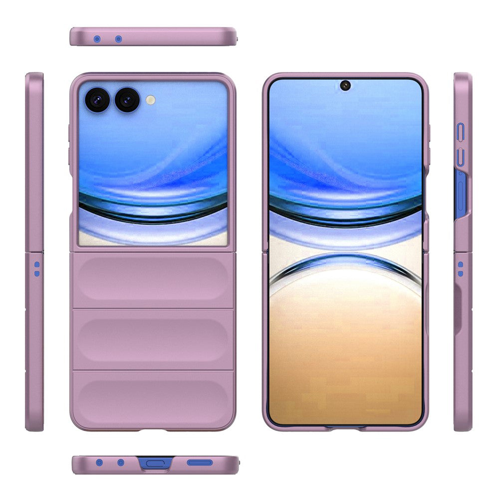 Hoesje voor Samsung Galaxy Z Flip8 F776, Techsuit, Magic Shield, Paars