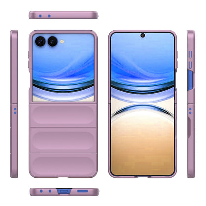 Hoesje voor Samsung Galaxy Z Flip8 F776, Techsuit, Magic Shield, Paars