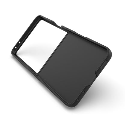 Hoes voor Samsung Galaxy Z Flip8 F776, Techsuit, Magic Shield, Zwart