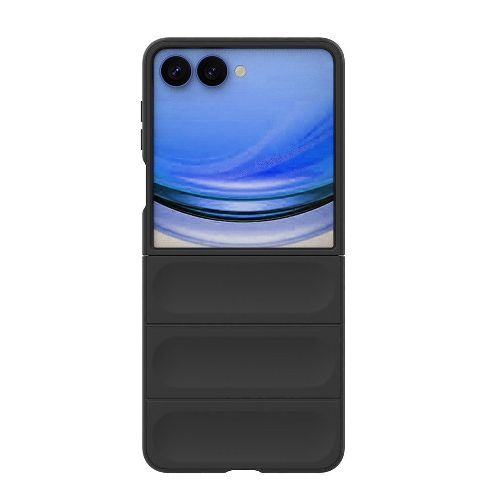Hoes voor Samsung Galaxy Z Flip8 F776, Techsuit, Magic Shield, Zwart