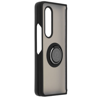 Hoes voor Samsung Galaxy Z Fold3 5G F926, Techsuit, Glinth, Zwart