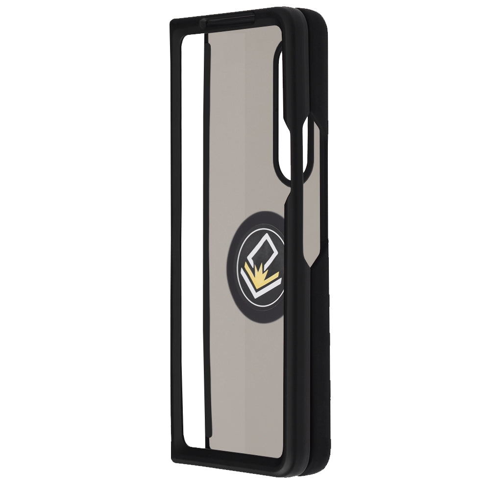 Hoes voor Samsung Galaxy Z Fold3 5G F926, Techsuit, Glinth, Zwart