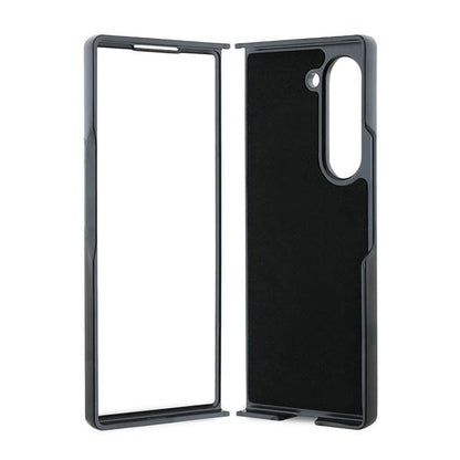 Hoes voor Samsung Galaxy Z Fold6 F956, Karl Lagerfeld, Saffiano Monogram Ikonik, Zwart