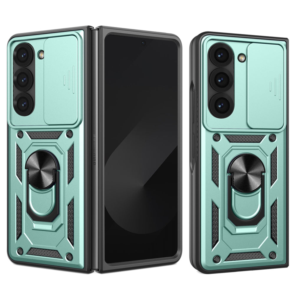 Hoes voor Samsung Galaxy Z Fold6 F956, Techsuit, CamShield, Groen