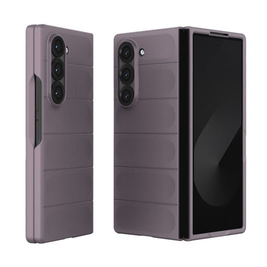 Hoes voor Samsung Galaxy Z Fold6 F956, Techsuit, Magic Shield, Paars