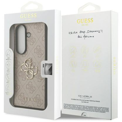 Hoes voor Samsung Galaxy Z Fold7 F966, Guess, 4G Big Logo, Roze