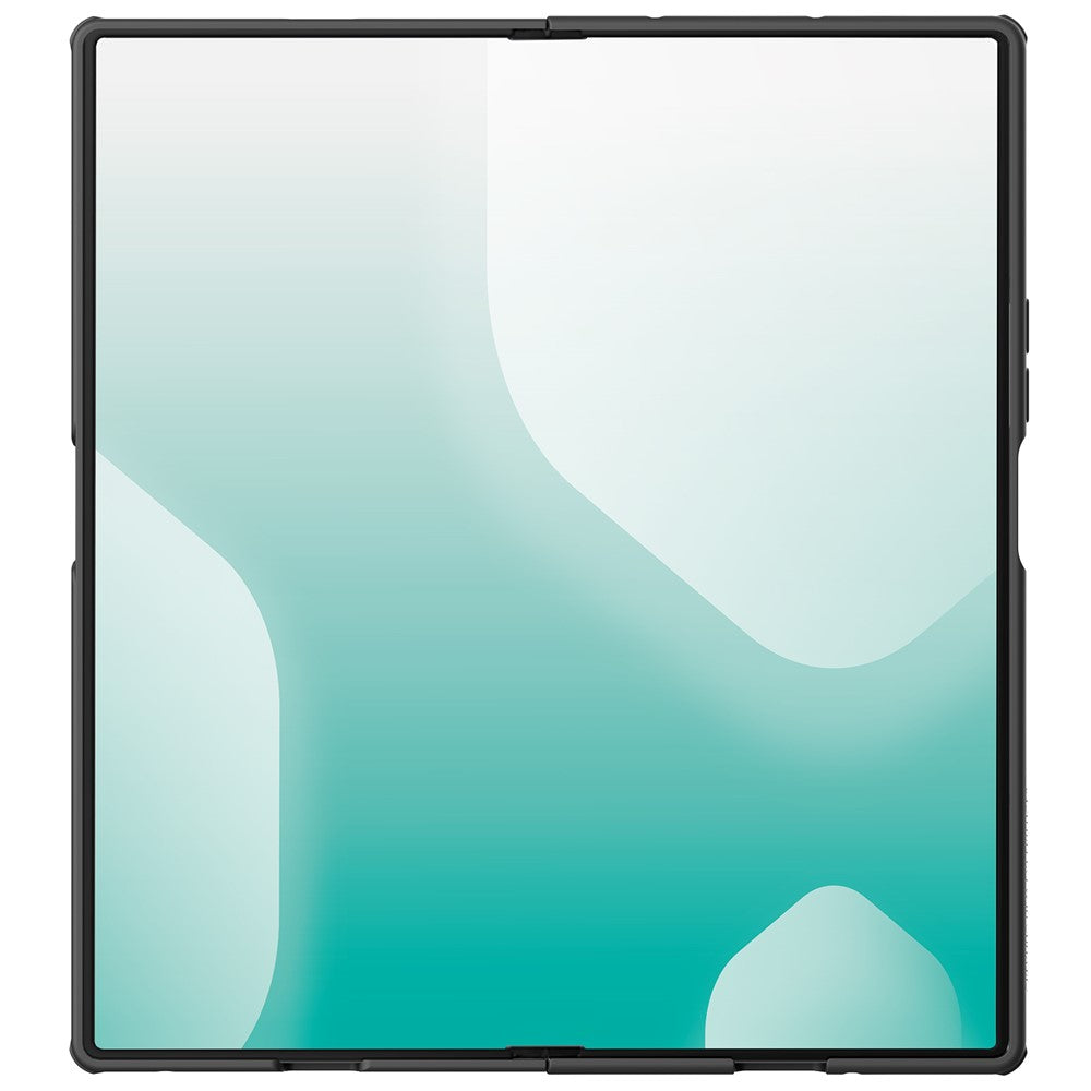 Hoes voor Samsung Galaxy Z Fold7 F966, Nillkin, Flex Pure met S-Pen houder, Zwart