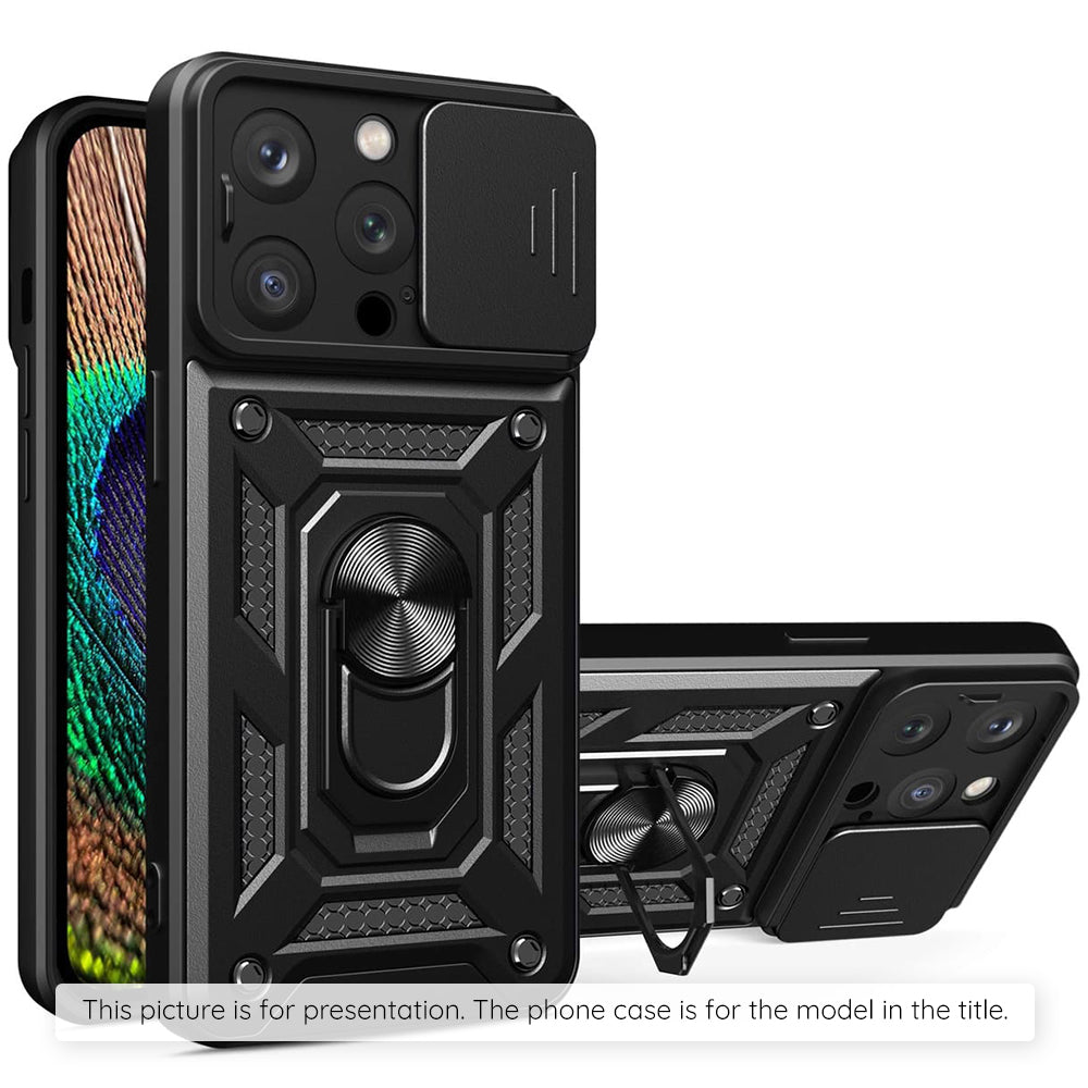 Hoes voor Samsung Galaxy Z Fold7 F966, Techsuit, CamShield, Zwart