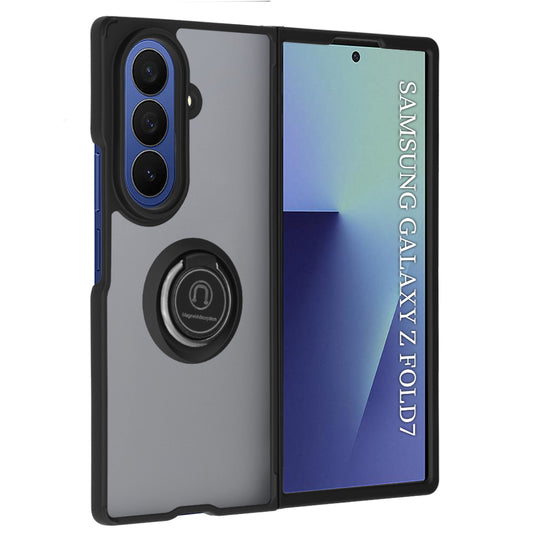Case for Samsung Galaxy Z Fold7 F966, Techsuit, Glinth, Black