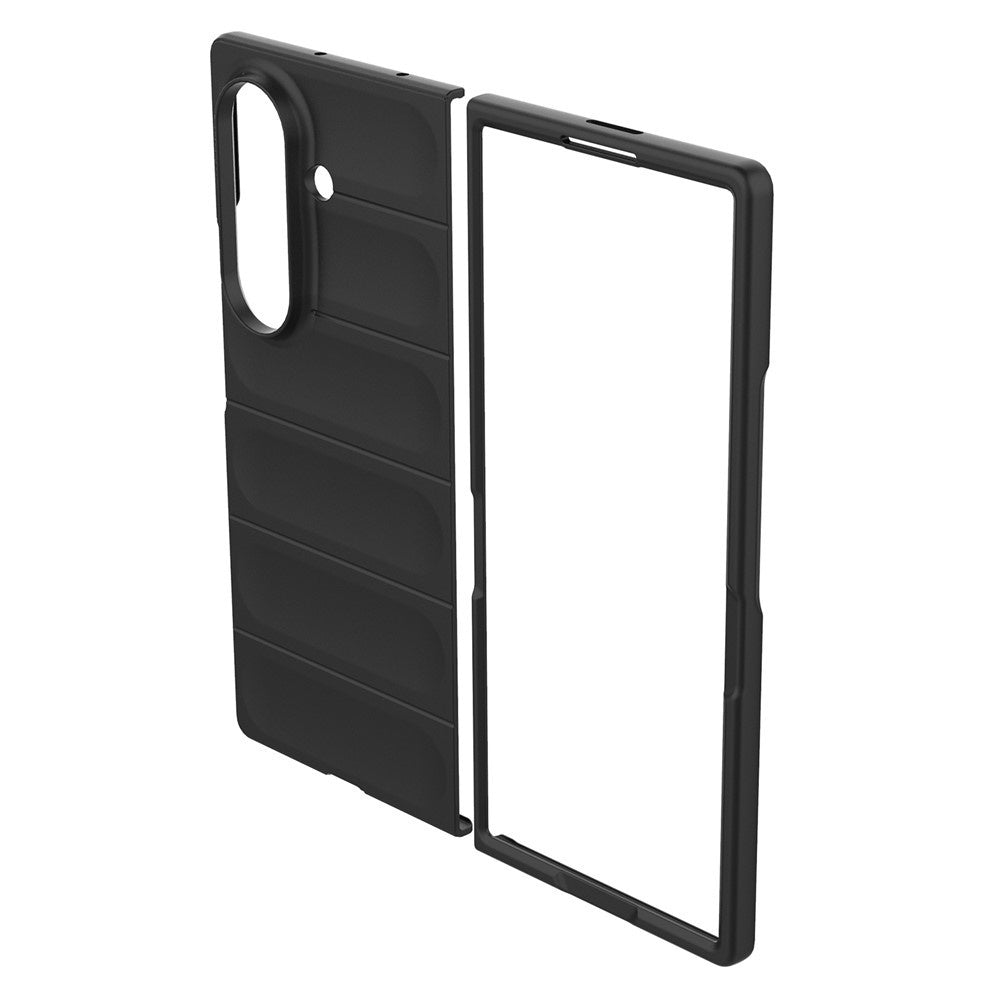 Hoes voor Samsung Galaxy Z Fold7 F966, Techsuit, Magic Shield, Rood
