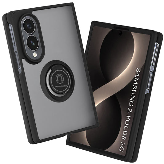Hoes voor Samsung Galaxy Z Fold8 F976, Techsuit, Glinth, Zwart
