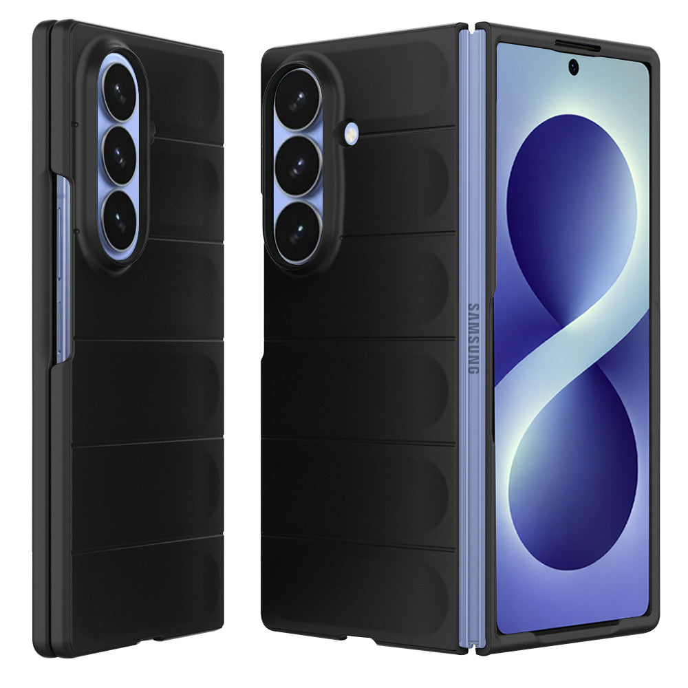 Hoes voor Samsung Galaxy Z Fold8 Ultra F971, Techsuit, Magic Shield, Zwart