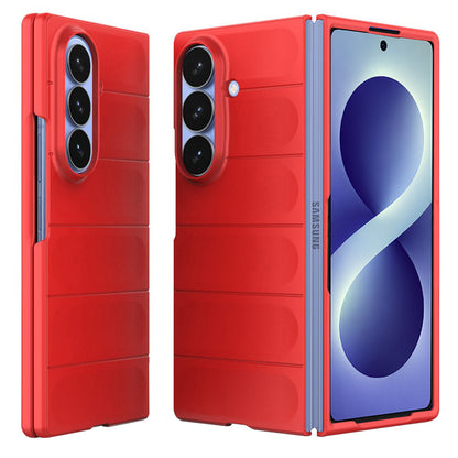 Hoes voor Samsung Galaxy Z Fold8 Ultra F971, Techsuit, Magic Shield, Rood