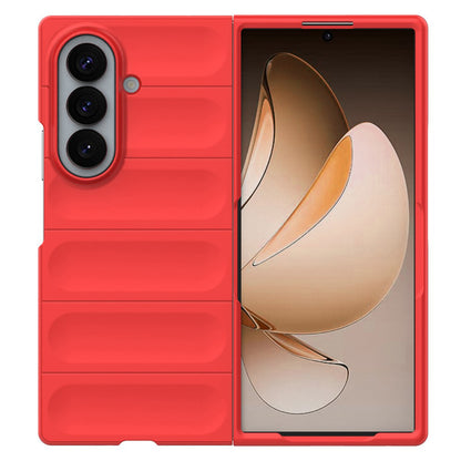 Hoes voor Samsung Galaxy Z Fold8 Ultra F971, Techsuit, Magic Shield, Rood