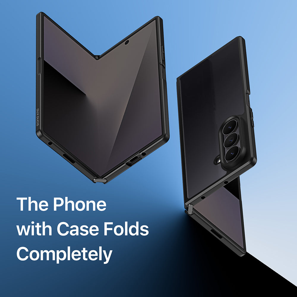 Hoes voor Samsung Galaxy Z Fold8 Ultra F976, DUX DUCIS, Aimo, Zwart
