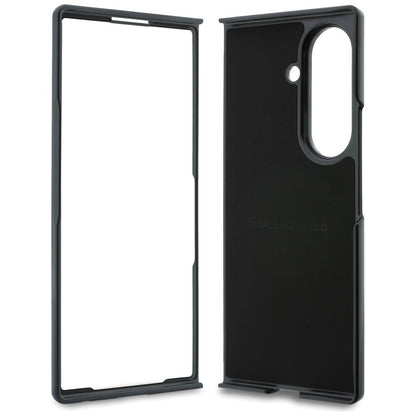 Hoes voor Samsung Galaxy Z Fold8 Ultra F976, Karl Lagerfeld, Karl & Choupette Head Pin, Zwart