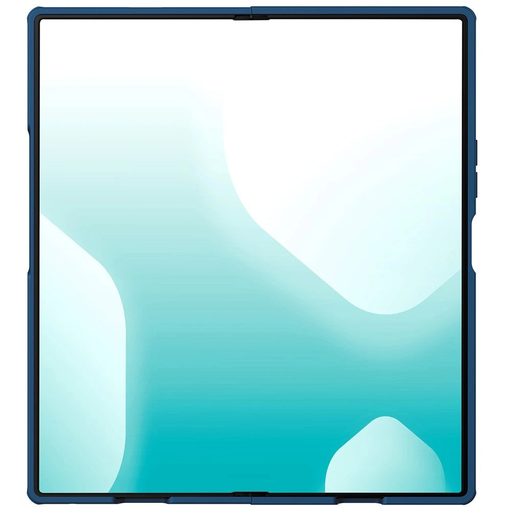 Hoes voor Samsung Galaxy Z Fold8 Ultra F976, Nillkin, Flex Pure met S-Pen houder, Blauw