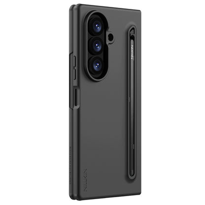 Hoes voor Samsung Galaxy Z Fold8 Ultra F976, Nillkin, Flex Pure met S-Pen houder, Zwart