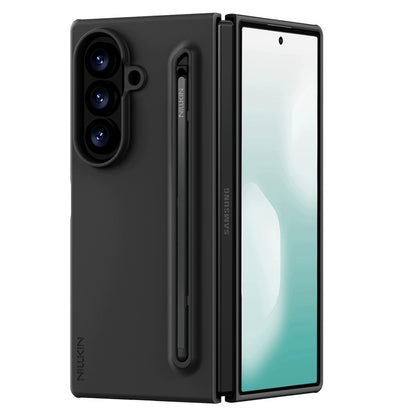 Hoes voor Samsung Galaxy Z Fold8 Ultra F976, Nillkin, Flex Pure met S-Pen houder, Zwart
