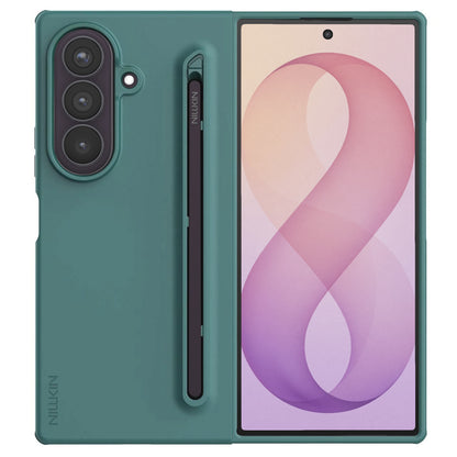 Case for Samsung Galaxy Z Fold8 Ultra F976, Nillkin, Flex Pure with S-Pen Holder, Green
