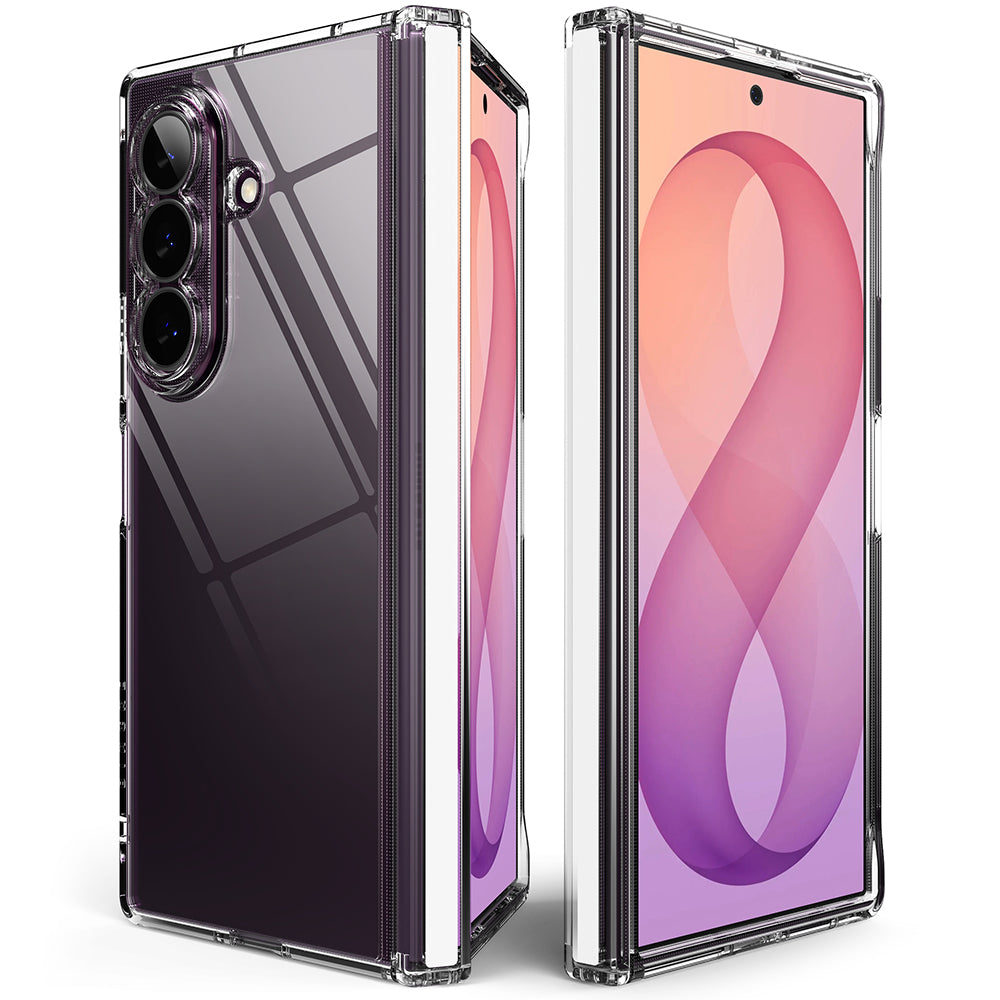 Hoes voor Samsung Galaxy Z Fold8 Ultra F976, Ringke, Fusion Flap, Transparant