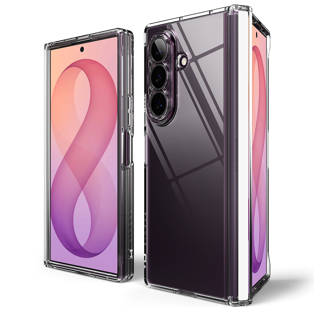 Hoes voor Samsung Galaxy Z Fold8 Ultra F976, Ringke, Fusion Flap, Transparant