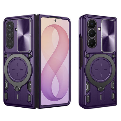 Hoes voor Samsung Galaxy Z Fold8 Ultra F976 / Z Fold7 F966, Techsuit, CamGuard Pro, Paars