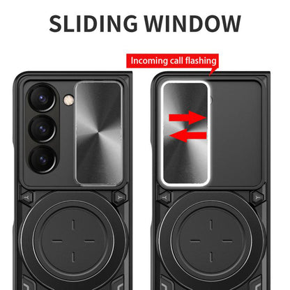 Hoes voor Samsung Galaxy Z Fold8 Ultra F976 / Z Fold7 F966, Techsuit, CamGuard Pro, Paars