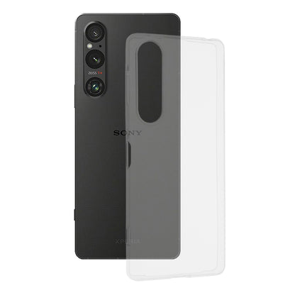 Hoes voor Sony Xperia 1 V, Techsuit, Clear, Transparant