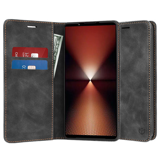 Hoes voor Sony Xperia 1 VI, Techsuit, Confy, Zwart