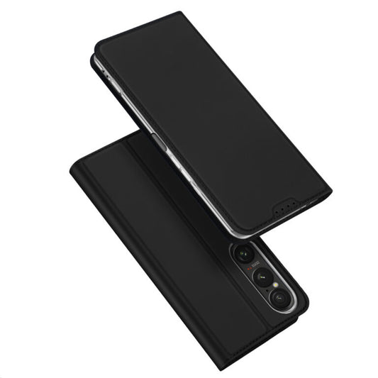 Hoes voor Sony Xperia 1 VII, DUX DUCIS, Skin Pro, Zwart