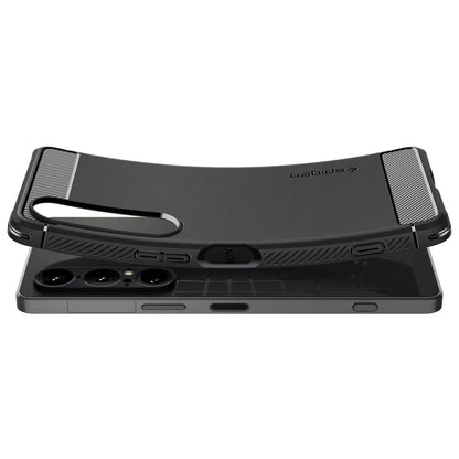 Hoes voor Sony Xperia 1 VII, Spigen, Rugged Armor, Matzwart