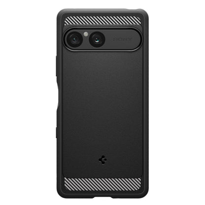 Case for Sony Xperia 10 VII, Spigen, Rugged Armor, Black