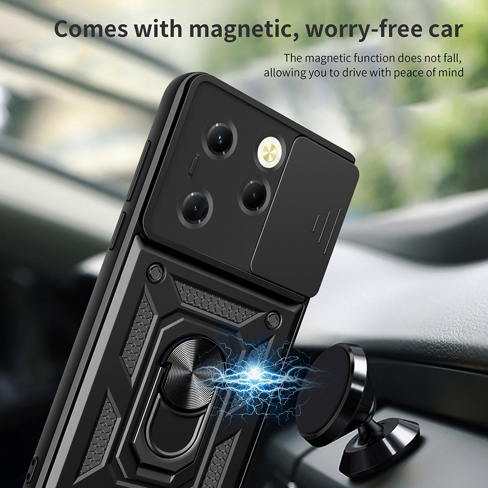 Hoes voor Tecno Spark 20 Pro / Infinix Hot 40 / Hot 40 Pro, Techsuit, CamShield, Roze