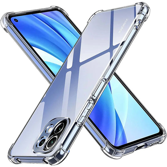 Hoesje voor Xiaomi 11 Lite 5G NE / Mi 11 Lite 5G / 11 Lite, Techsuit, Schokbestendig Transparant