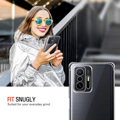Hoesje voor Xiaomi 11T / 11T Pro, Techsuit, Schokbestendig Helder, Transparant