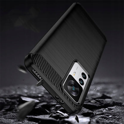 Hoes voor Xiaomi 12T / 12T Pro, Techsuit, Carbon, Zwart