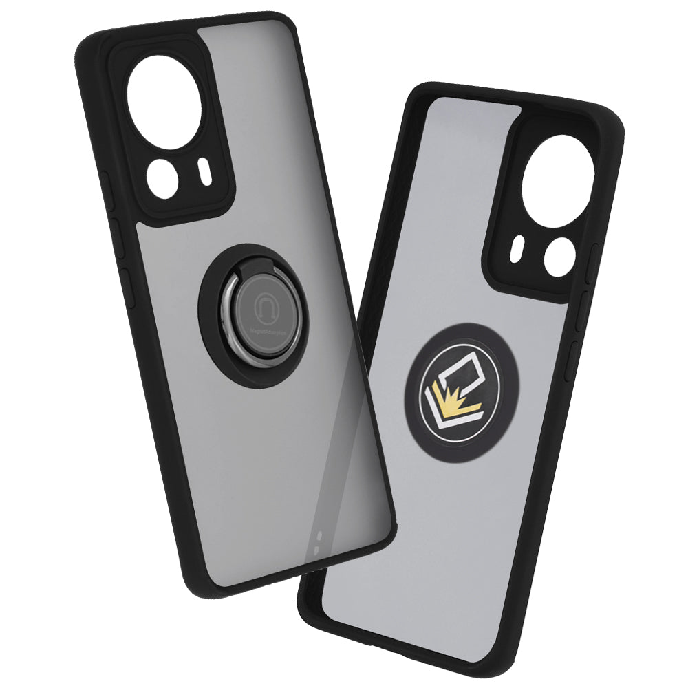 Hoes voor Xiaomi 13 Lite, Techsuit, Glinth, Zwart
