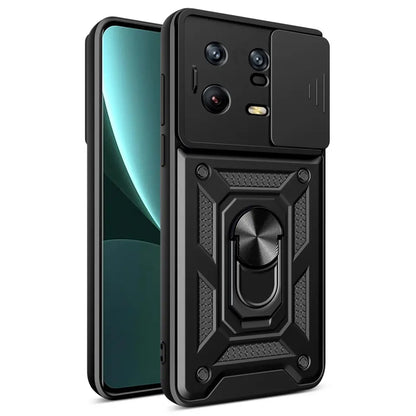 Hoes voor Xiaomi 13 Pro, Techsuit, CamShield, Zwart