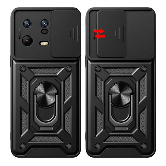 Hoes voor Xiaomi 13 Pro, Techsuit, CamShield, Zwart