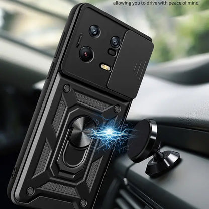 Hoes voor Xiaomi 13 Pro, Techsuit, CamShield, Zwart