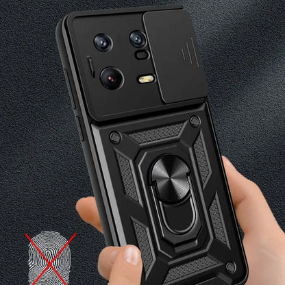 Hoes voor Xiaomi 13 Pro, Techsuit, CamShield, Zwart