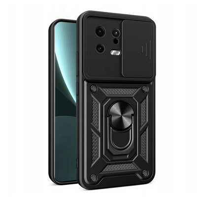 Hoes voor Xiaomi 13, Techsuit, CamShield, Zwart