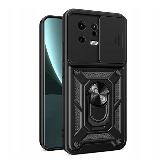 Hoes voor Xiaomi 13, Techsuit, CamShield, Zwart