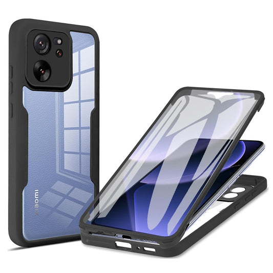 Hoes voor Xiaomi 13T Pro / 13T, Techsuit, ColorVerse 360, Zwart
